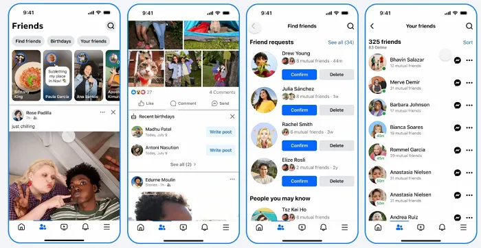 Meta Looks To Bring Back ‘OG Facebook’ With Revamped Friends Tab